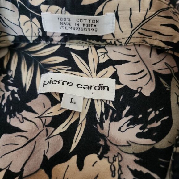 Pierre Cardin Hawaiian Shirt Large - Picture 5 of 11